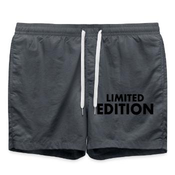 Limited edition - Swim Trunks - anthracite - Front - AI Model Male 185 light (185cm)