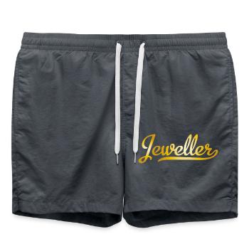 Jeweller - Swim Trunks - anthracite - Front - AI Model Male 185 light (185cm)