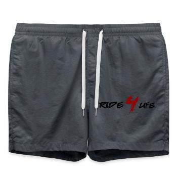 ride 4 life - Badeshorts - Anthrazit - Vorne - AI Model Male 185 light (185cm)