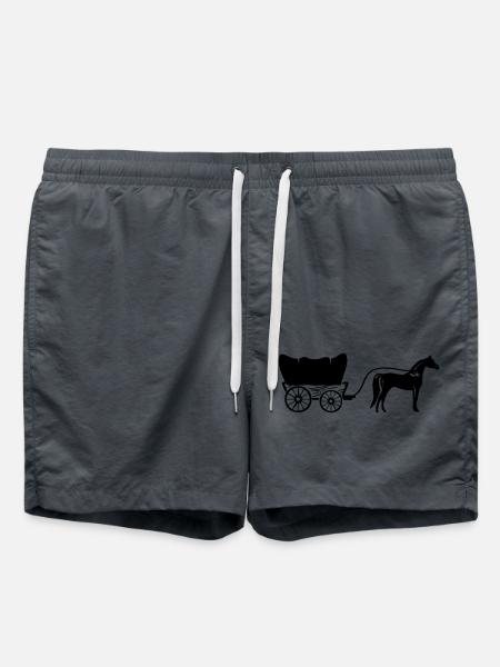 Western Carriage - Swim Trunks - anthracite