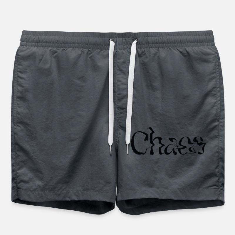 Chaos - Swim Trunks - anthracite