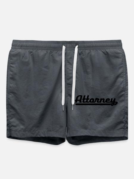 Anwalt - Badeshorts - Anthrazit