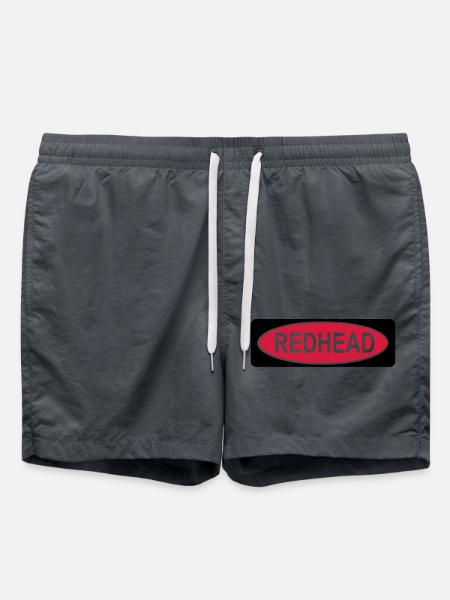 Redheaded - Swim Trunks - anthracite