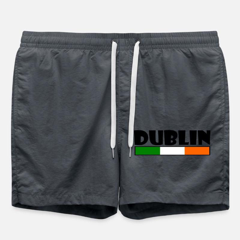 Dublin - Swim Trunks - anthracite