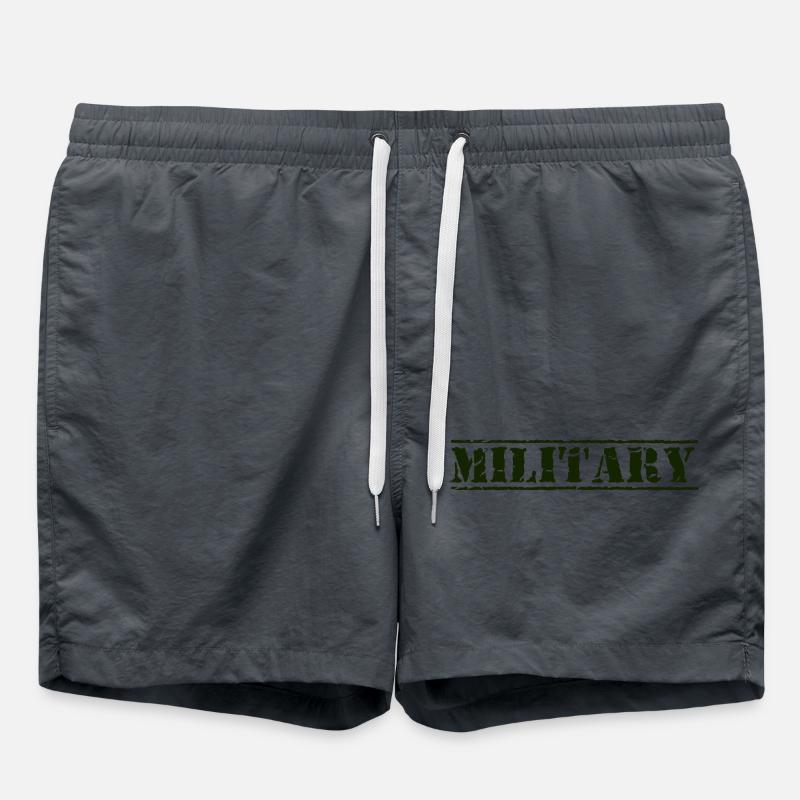 Military - Swim Trunks - anthracite