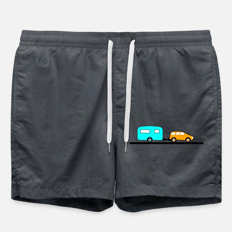 Auto - Badeshorts - Anthrazit