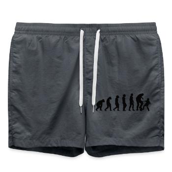Football player Football coach Football footballer - Swim Trunks - anthracite - Front - AI Model Male 185 light (185cm)