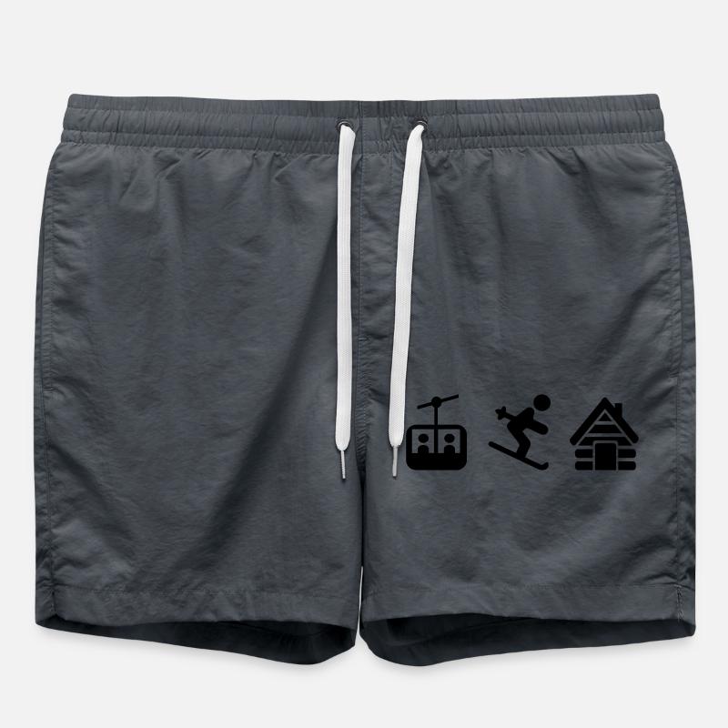 Ski - Short de bain - charbon