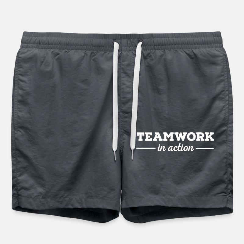 Teamwork - Swim Trunks - anthracite