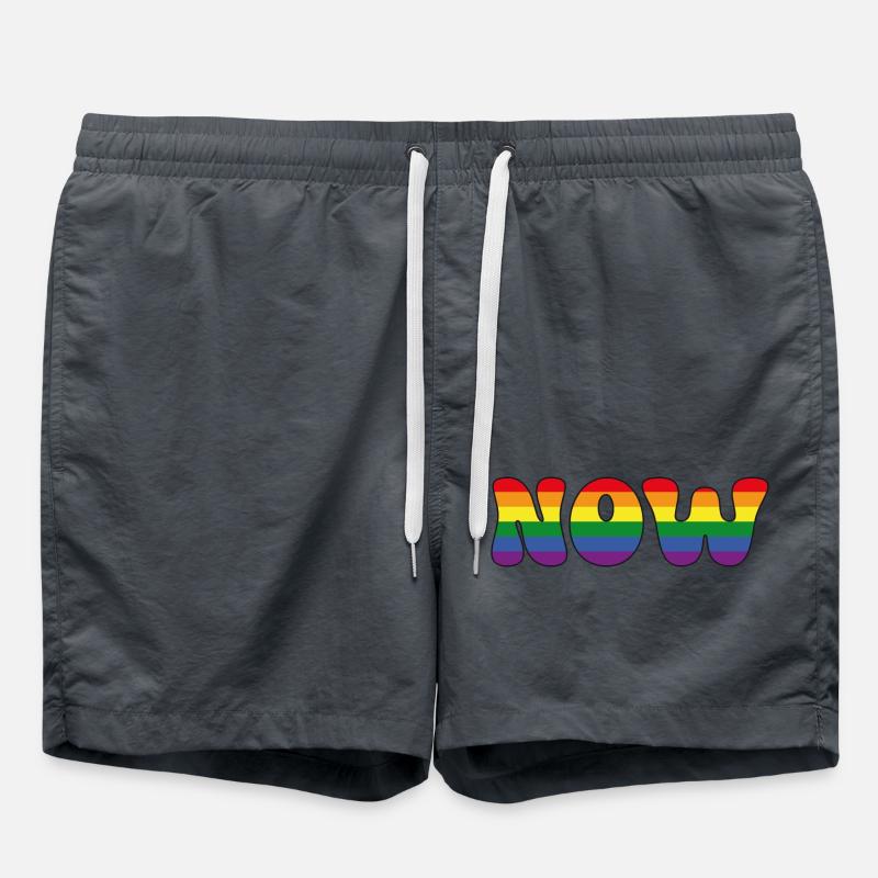 Rainbow NOW - Badeshorts - Anthrazit