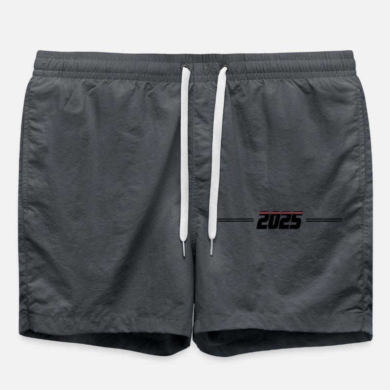 2025 - Short de bain - charbon
