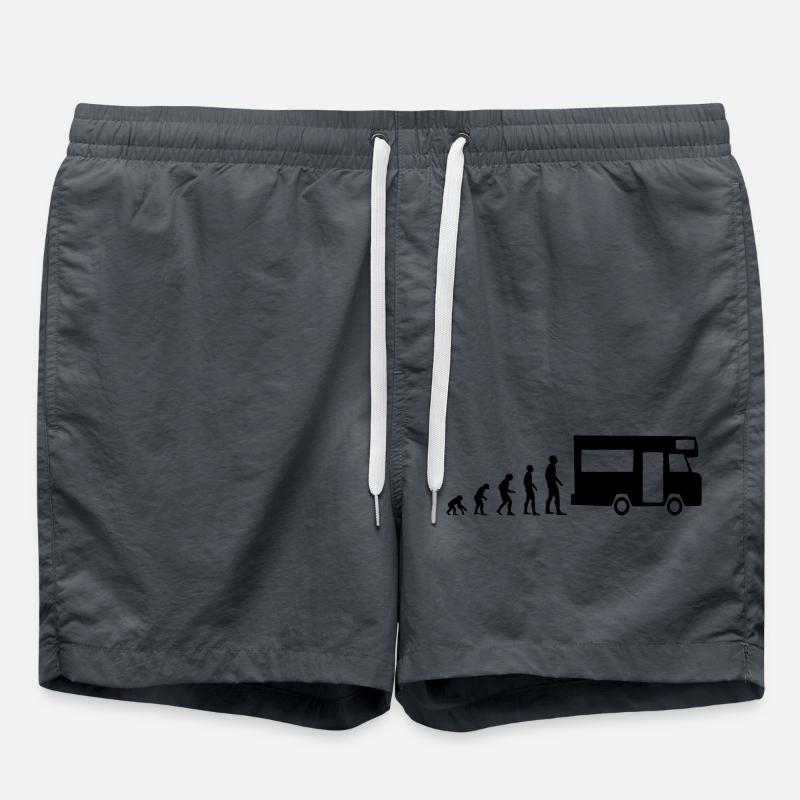 Motorhome Evolution - Swim Trunks - anthracite