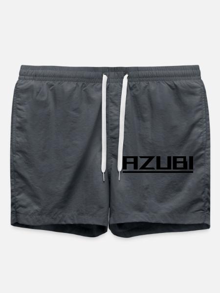 Azubi black - Badeshorts - Anthrazit