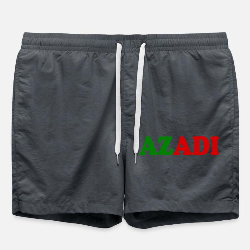Azadi - Swim Trunks - anthracite