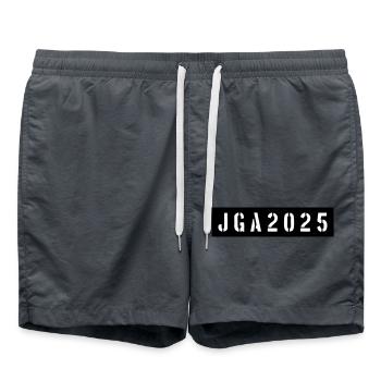 Jga 2025 - Badeshorts - Anthrazit - Vorne - AI Model Male 185 light (185cm)