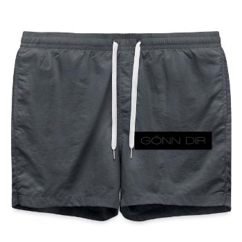 Treat yourself - Swim Trunks - anthracite - Front - AI Model Male 185 light (185cm)
