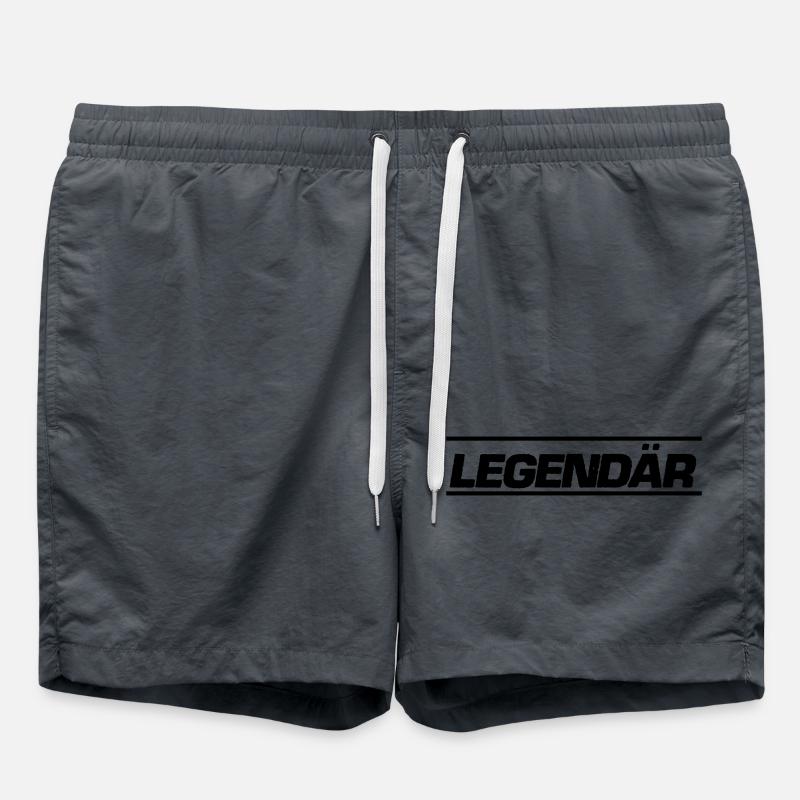 legendary - Swim Trunks - anthracite