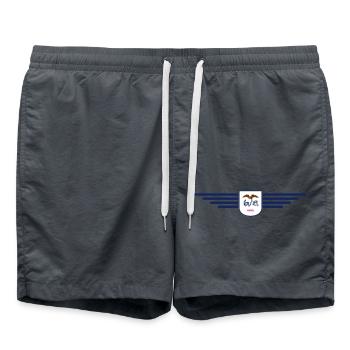 Iowa Fan T-Shirt – Your State! - Swim Trunks - anthracite - Front - AI Model Male 185 light (185cm)