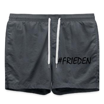 FRIEDEN - Badeshorts - Anthrazit - Vorne - AI Model Male 185 light (185cm)