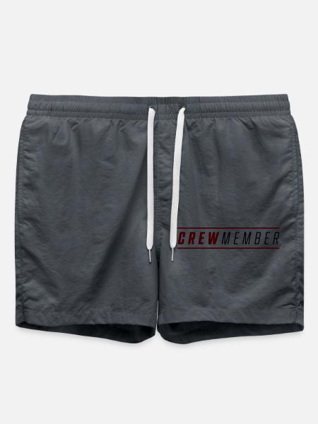 crew member - Swim Trunks - anthracite