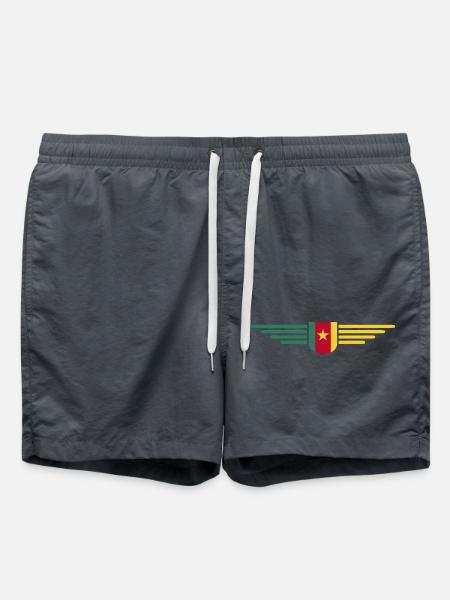 Cameroon Design – Pride and Diversity - Swim Trunks - anthracite