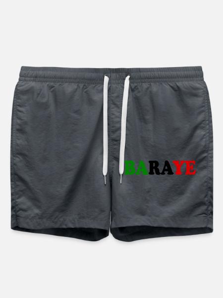 Baraye - Swim Trunks - anthracite