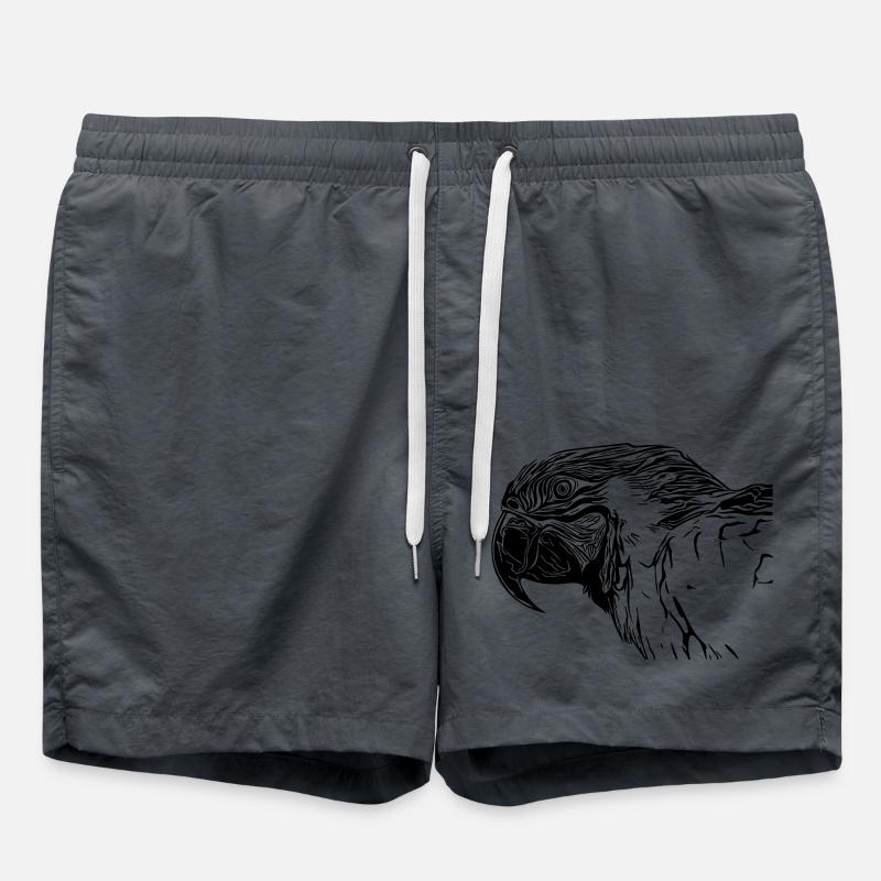 perroquet - Short de bain - charbon