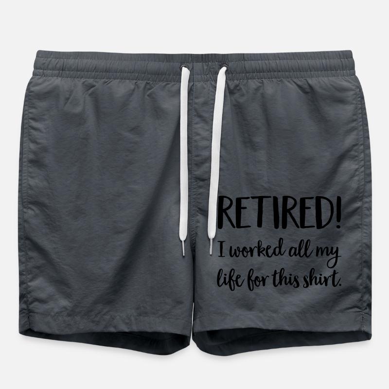 pension - Swim Trunks - anthracite