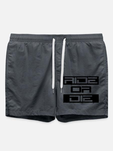 Cool Ride or - Swim Trunks - anthracite