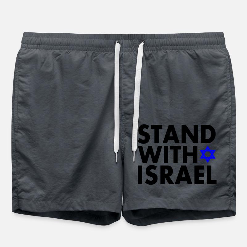 Israel - Swim Trunks - anthracite
