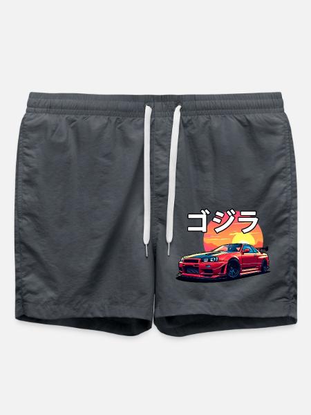 R34 Sunset - Swim Trunks - anthracite