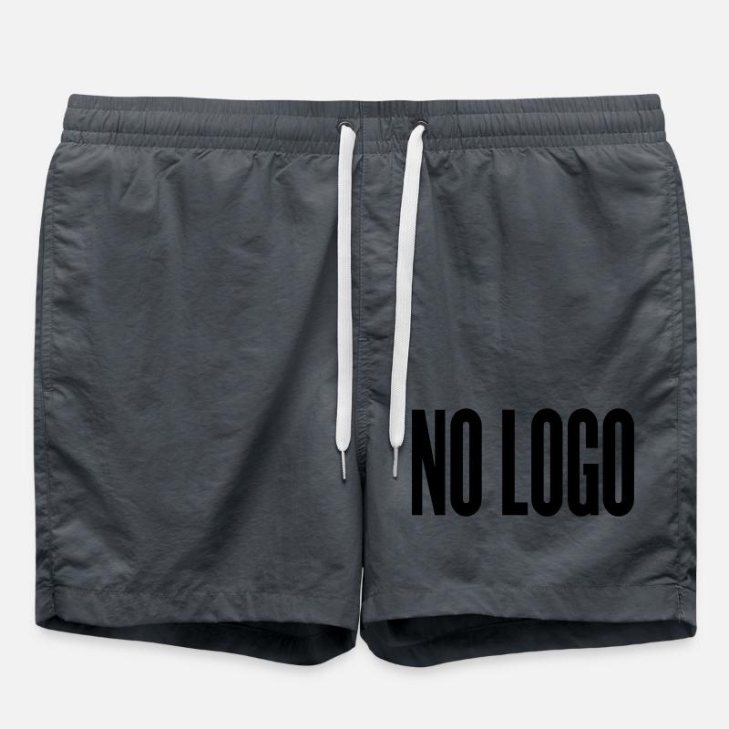 pas de logo - Short de bain - charbon