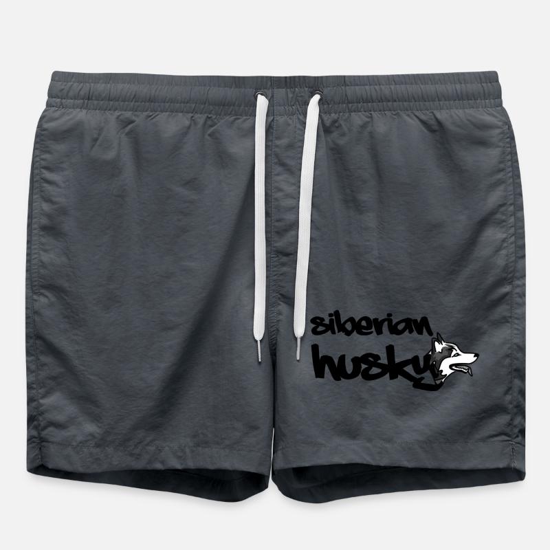 Rauque - Short de bain - charbon