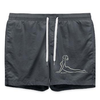 SOUL CONTOUR - Bhujangasana - Badeshorts - Anthrazit - Vorne - AI Model Male 185 light (185cm)