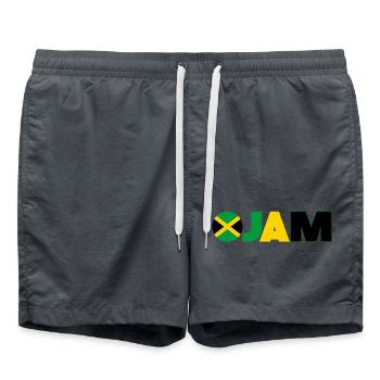 Jamaica - Swim Trunks - anthracite - Front - AI Model Male 185 light (185cm)