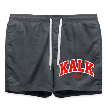 Lime Post - Swim Trunks - anthracite - Front - AI Model Male 185 light (185cm)