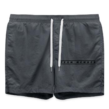 Team Member - Swim Trunks - anthracite - Front - AI Model Male 185 light (185cm)