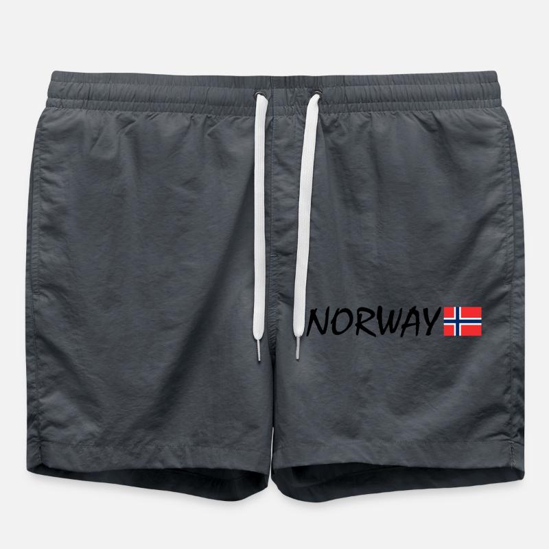 Norway - Swim Trunks - anthracite