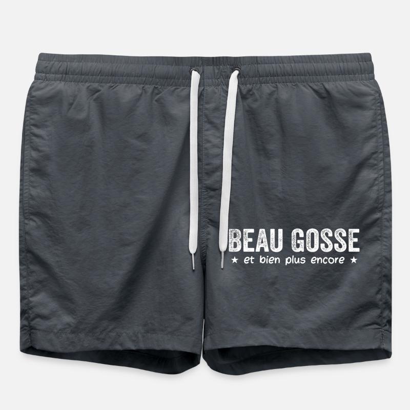Humor Man Handsome - Swim Trunks - anthracite