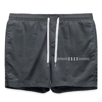 2025 year - Swim Trunks - anthracite - Front - AI Model Male 185 light (185cm)