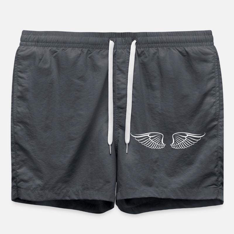 Les ailes - Short de bain - charbon