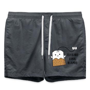 thé - Short de bain - charbon - Devant - AI Model Male 185 light (185cm)
