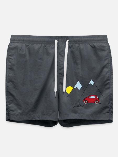 Car - Swim Trunks - anthracite