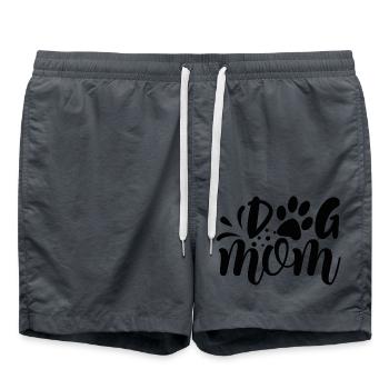 Maman chien - Short de bain - charbon - Devant - AI Model Male 185 light (185cm)
