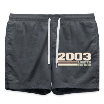 2003 Anniversary Gift 2003 Limited Edition 2003 - Swim Trunks - anthracite - Front - AI Model Male 185 light (185cm)