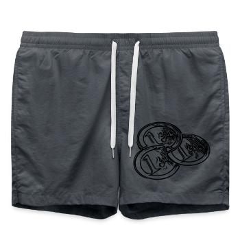 euro - Short de bain - charbon - Devant - AI Model Male 185 light (185cm)