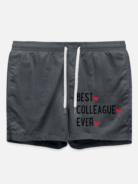 Best colleague - Swim Trunks - anthracite