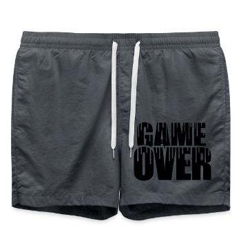 Jeu amusant terminé - Short de bain - charbon - Devant - AI Model Male 185 light (185cm)