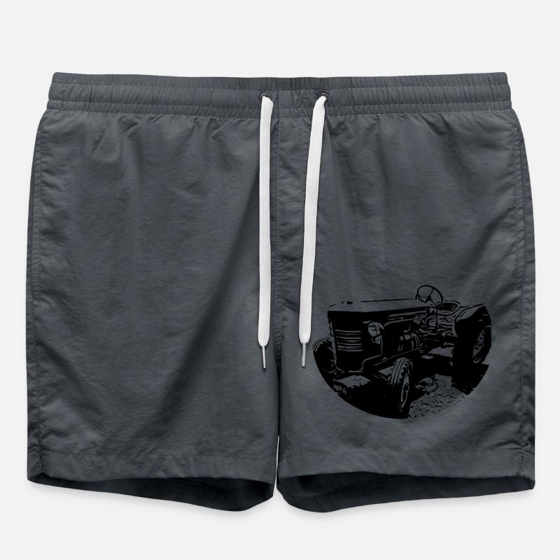 Traktor - Badeshorts - Anthrazit