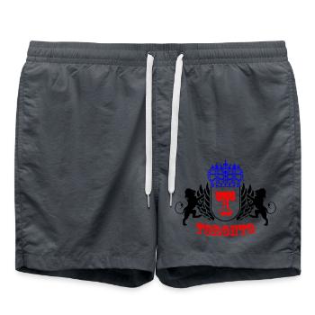 toronto2 - Swim Trunks - anthracite - Front - AI Model Male 185 light (185cm)